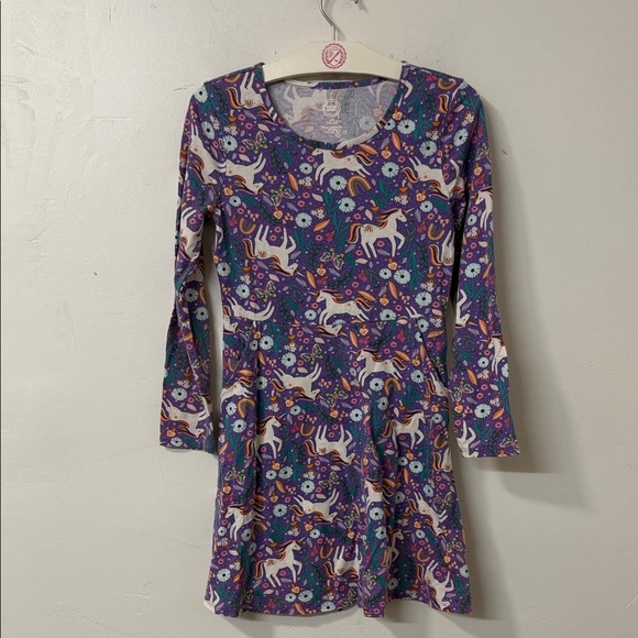 Wonder Nation Purple Unicorn Dress - Picture 1 of 2